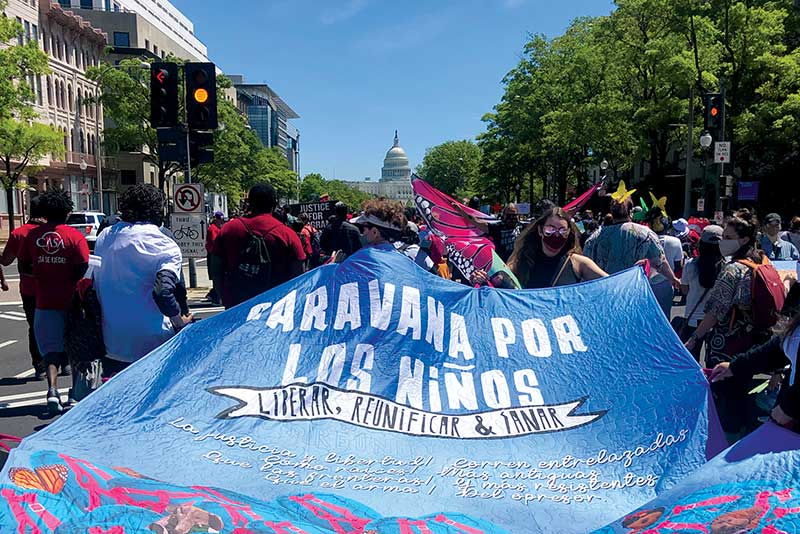 Caravan For The Children: May Day March 2022 & D.C. Press Rally | Postcard Drop Off