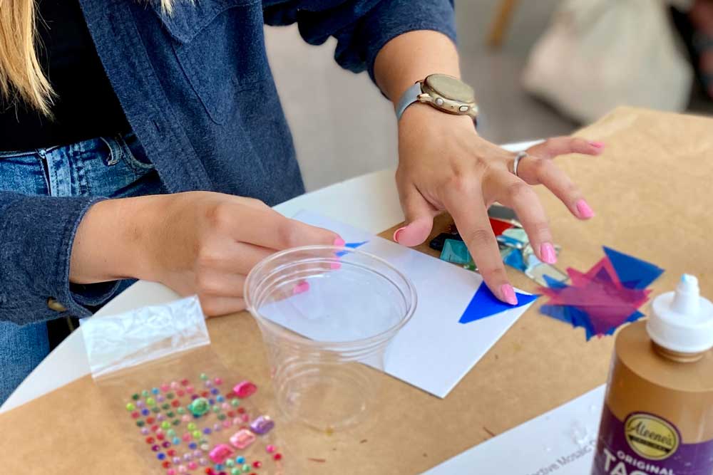 Free Art Workshop: Mosaic Patterns