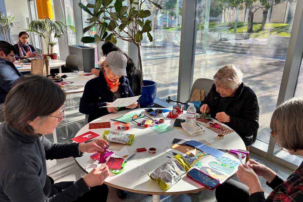 Free Art Workshop: Silhouette Collage