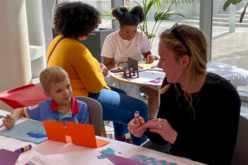 Free Art Workshop: Pop-up Mini Haunted House