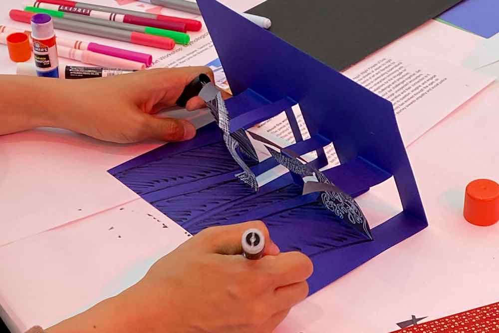 Free Art Workshop: Velveteen Rabbit Pop-up Book