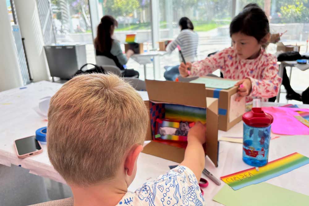 Free Art Workshop: Cityscape Diorama