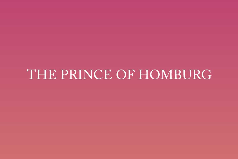 December 4, 2025 – YBCA Presents the U.S. Debut of P. Staff’s “The Prince of Homburg”