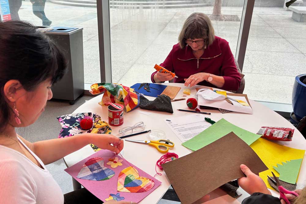 Free Art Workshop: Felt Collage