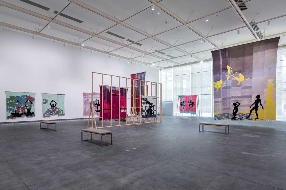 Diedrick Brackens: gather tender night