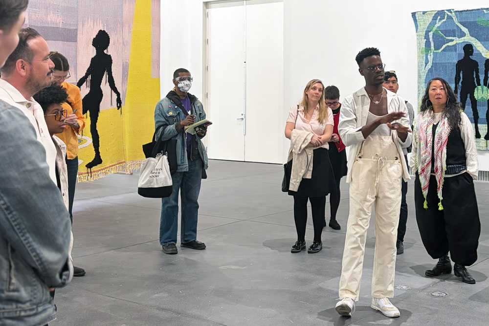 Artist-Led Tour of “Diedrick Brackens: gather tender night”