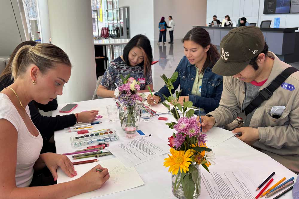 Free Art Workshop: Watercolor Flower Paintings