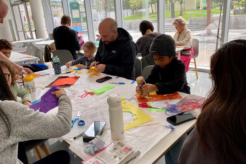 Free Art Workshop: Mixed Media Landscape Collage