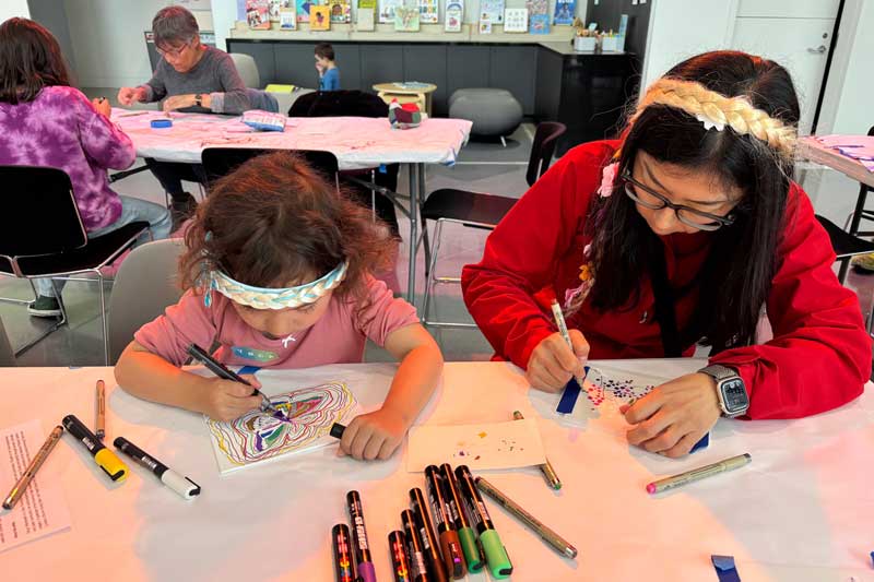 Free Art Workshop: Nature Stencil Art