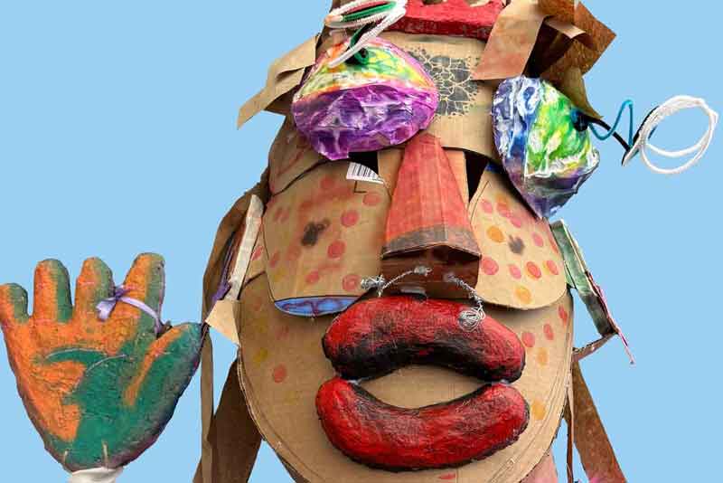 Making Faces: A Puppet Crafting Workshop with Creativity Explored