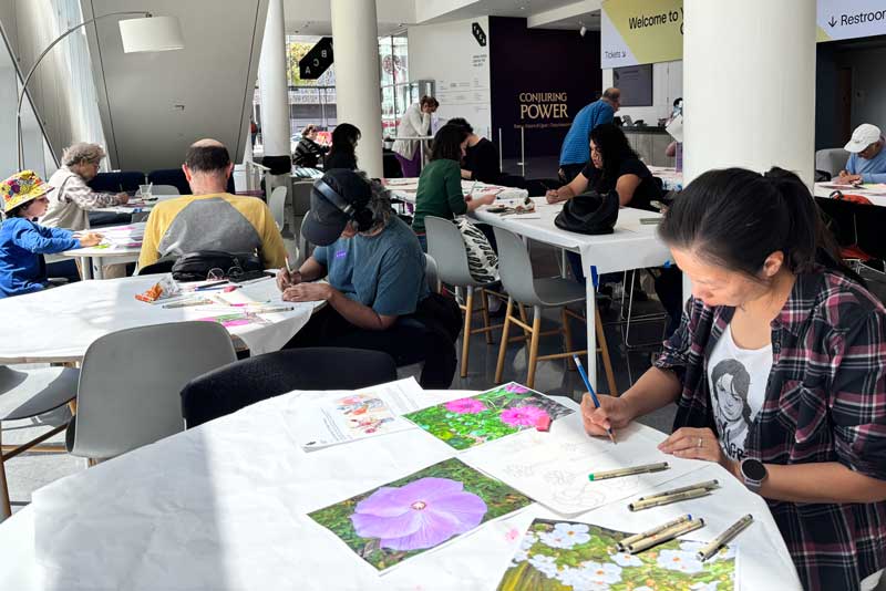 Free Art Workshop: 3D Paper Flowers