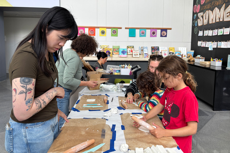 Free Art Workshop: Clay Tile Textures