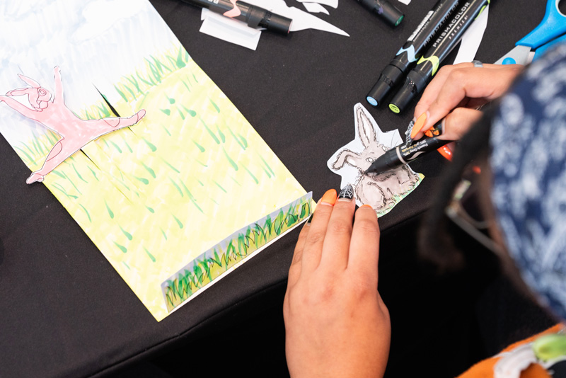 Free Art Workshop: Velveteen Rabbit Pop-up Book